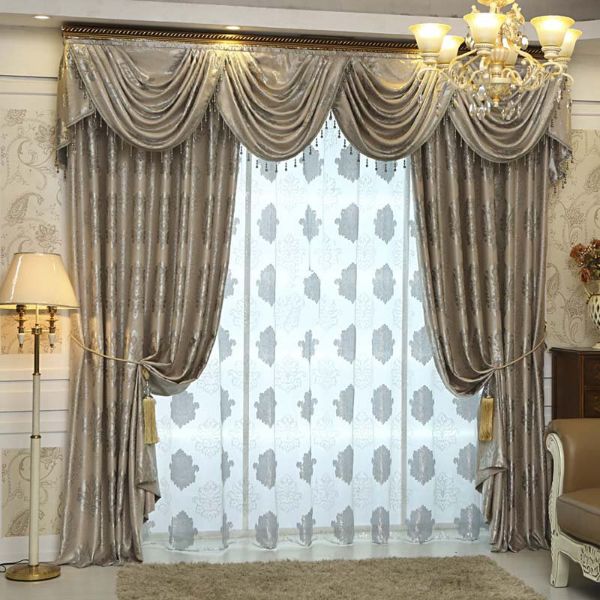 rèm 2 lớp sang trọng