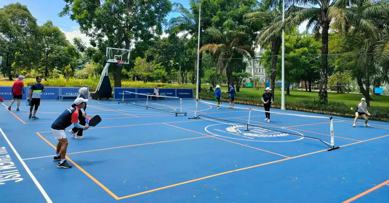 Sân pickball chuyên nghiệp