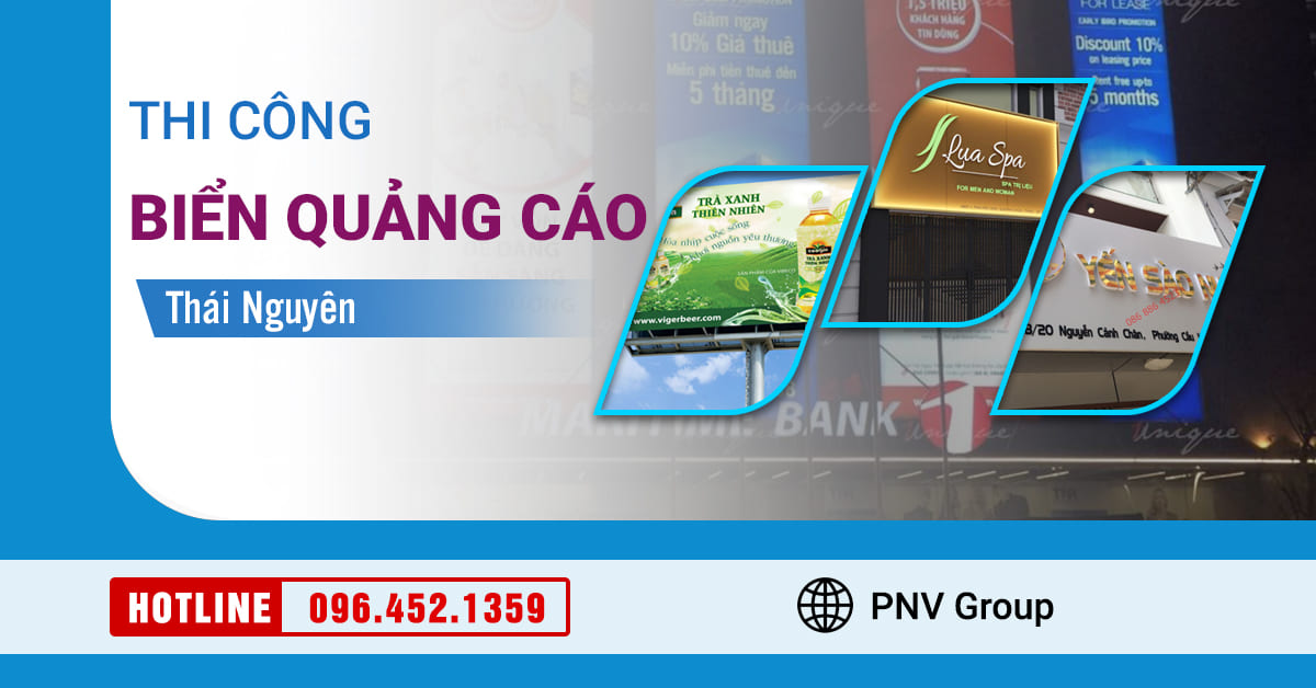 Biển quảng cáo Thái Nguyên