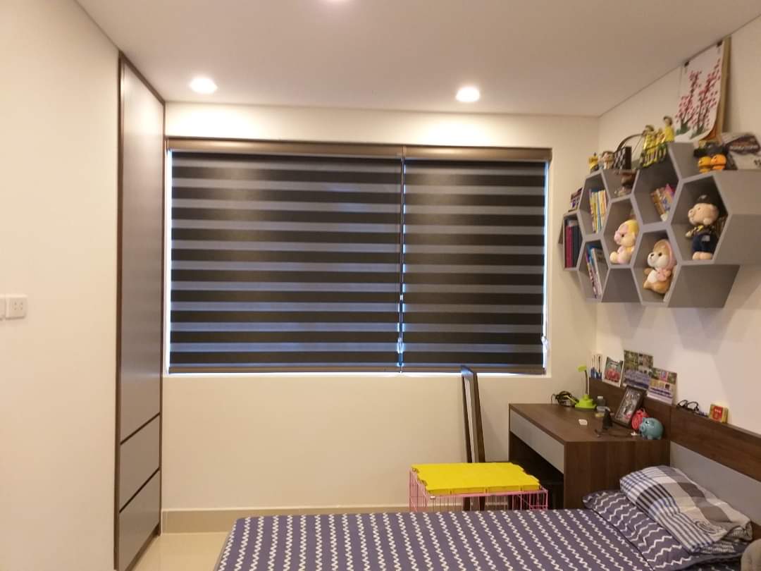Rèm cầu vồng phòng ngủ