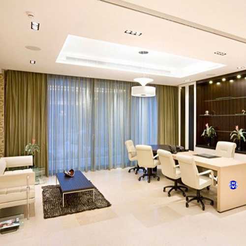 Rèm vải văn phòng sang trọng