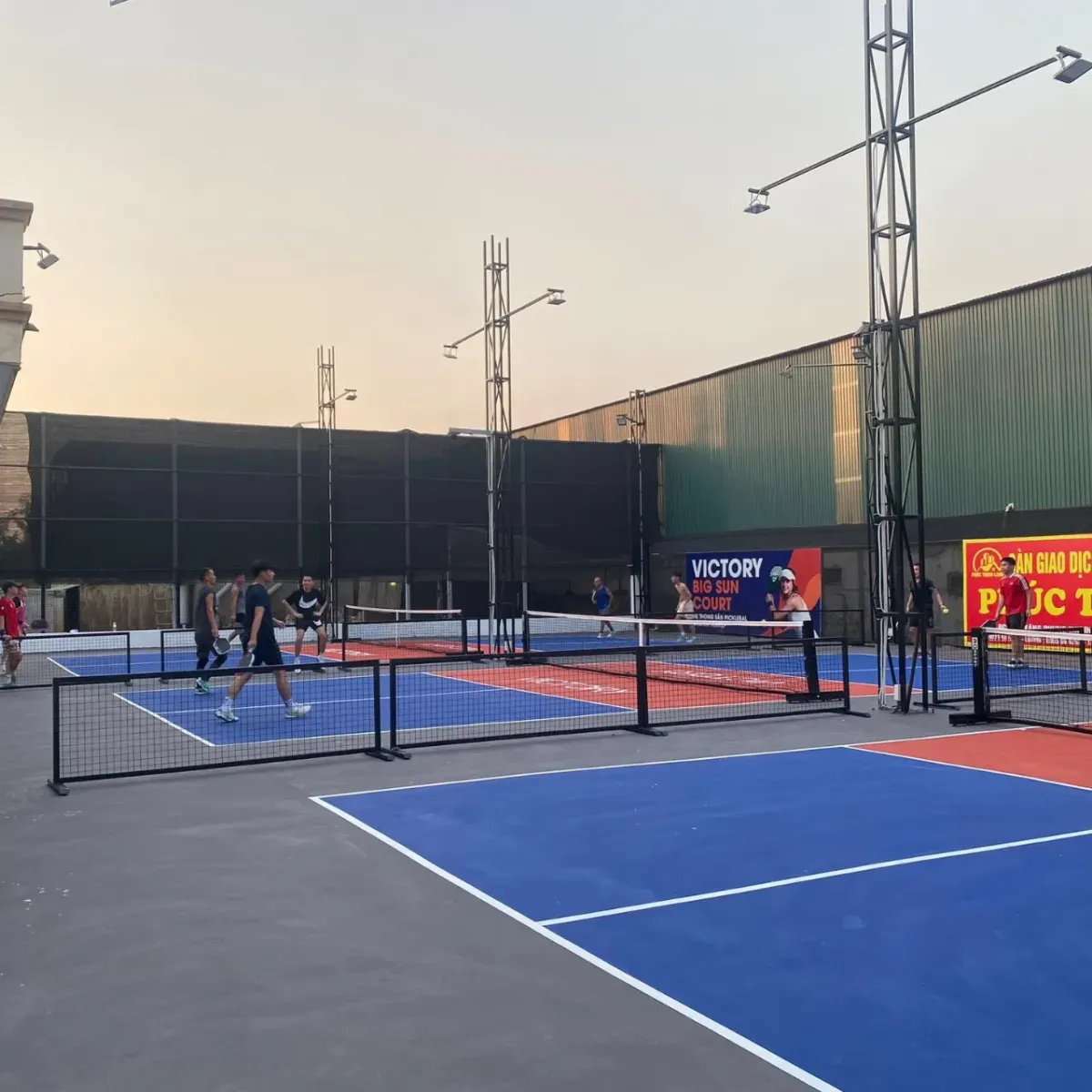 Thi công trọn gói sân Pickleball phường Liên Chiểu, Đà Nẵng
