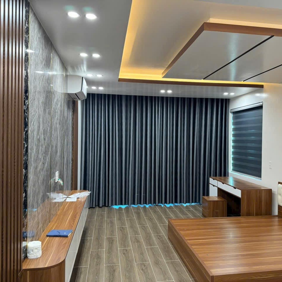 Dịch vụ lắp đặt rèm vải tại Long An