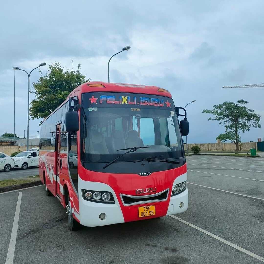 Thuê xe du lịch 29 chỗ tại Thừa Thiên Huế