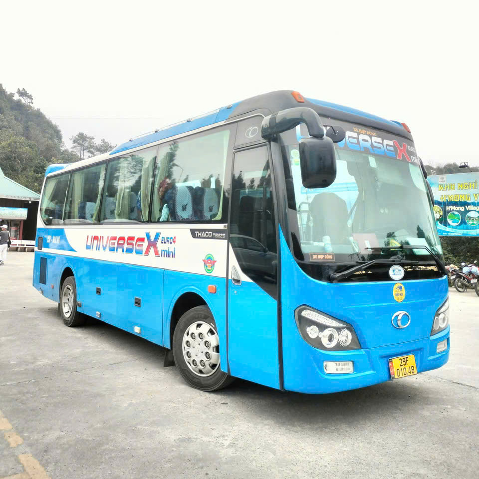 Thuê xe du lịch 35 chỗ tại huyện Thanh Trì, Hà Nội