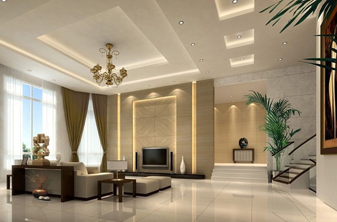 Thi công trần thạch cao tại thành phố Nam Định